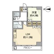永谷リヴュールの間取り画像