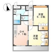 グリーンヒルズ曙の間取り画像
