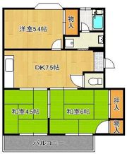 ラナンキュラスの間取り画像