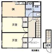 セブンス常松の間取り画像