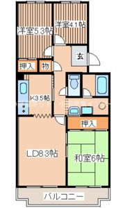 メゾンソノベの間取り画像
