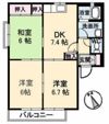 ディアス椎の木の間取り画像