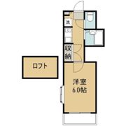 レオパレス新田西町第1の間取り画像