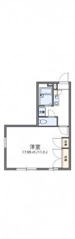 レオパレス武蔵ヶ丘の間取り画像