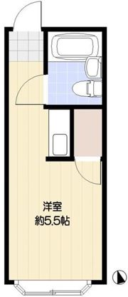 パレス池袋の間取り画像