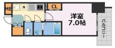 エスリードレジデンス大阪福島サウスフラッツの間取り画像