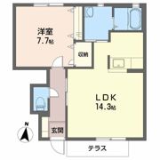 シャーメゾンberry A棟の間取り画像