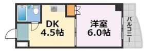 シャンクレール南堀江の間取り画像