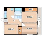 大手町YKハイツA棟の間取り画像