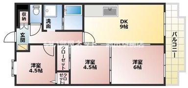 小西マンションの間取り画像