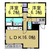 Be Mineの間取り画像