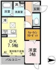 エバランの間取り画像
