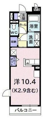 シャトーエクセランの間取り画像