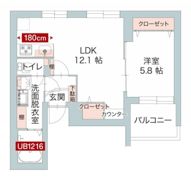 アオテラス目黒の間取り画像