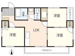 コーポ吉田の間取り画像