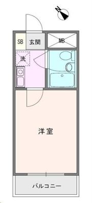 ブルーハイツKの間取り画像