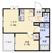 レヴァレント黒崎の間取り画像