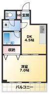 ブリーズ菊川マンションの間取り画像