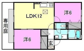 セルーナ椿 D棟の間取り画像