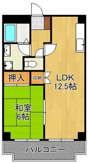 クレベール青山の間取り画像