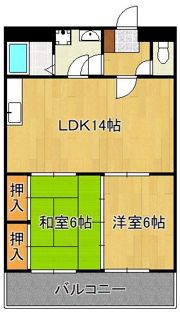 クレベール青山の間取り画像