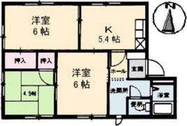 フレグランスOCEANの間取り画像