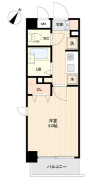 プライムアーバン行徳駅前Ⅱの間取り画像