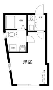 Cスクエア五反野の間取り画像