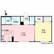 シャーメゾンHIRA B棟の間取り画像