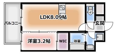 Alivis都島通の間取り画像