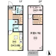 グレースタウンⅡ A棟の間取り画像
