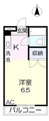 コーポ半田1の間取り画像
