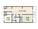 楠マンションBの間取り画像