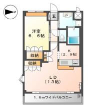 モア・フレーブの間取り画像