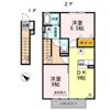 シャトール中野Ⅱの間取り画像