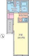 ルーナクレシェンテ早稲田の間取り画像