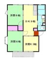 ル・ショコラ鴨宮Aの間取り画像
