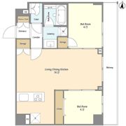 CREATIF 日暮里の間取り画像