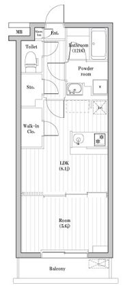 SPコート保塚町の間取り画像