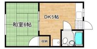 レピュートDORM峰高の間取り画像