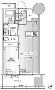 桜ヒルズ九段北の間取り画像