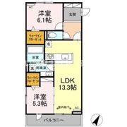 セレーノ小鹿の間取り画像