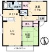 アンソレイユ A棟の間取り画像