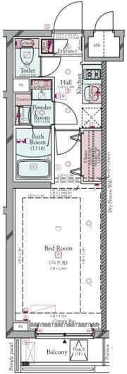 コンシェリア馬込 THE RESIDENCEの間取り画像