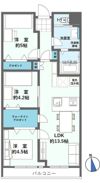 恒陽千石マンションB棟の間取り画像