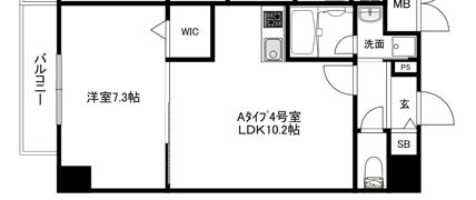 ウィズ秀和の間取り画像