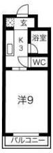 ハイツ天龍Ⅱの間取り画像