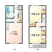 グリーンコートの間取り画像