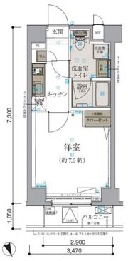 リヴシティ本郷の間取り画像