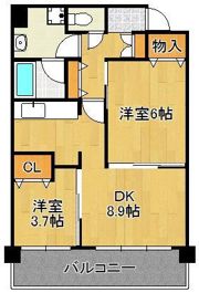 CPタワーの間取り画像